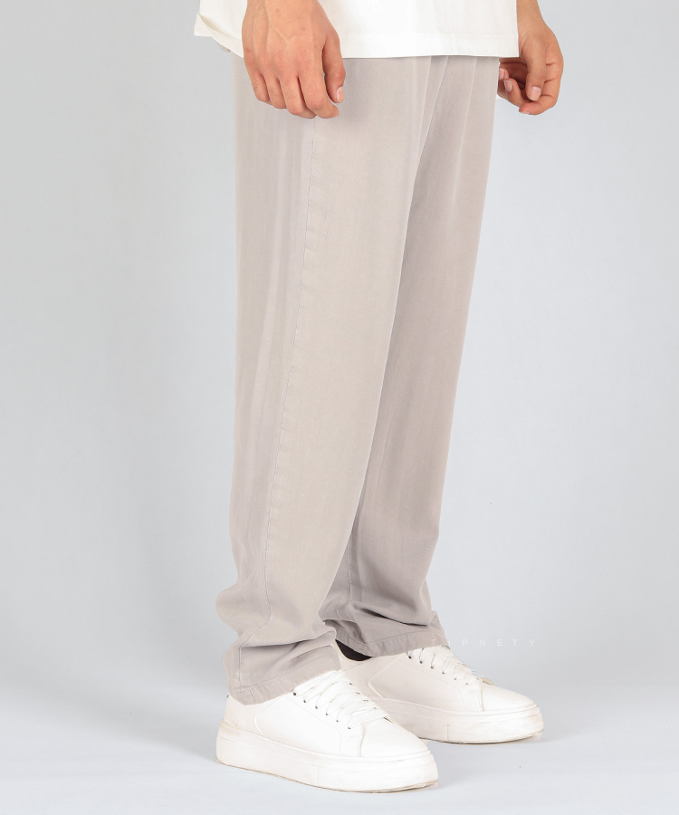         طوسی روشن شلوار پارچه ای اسلش 0724  - تصویر 4