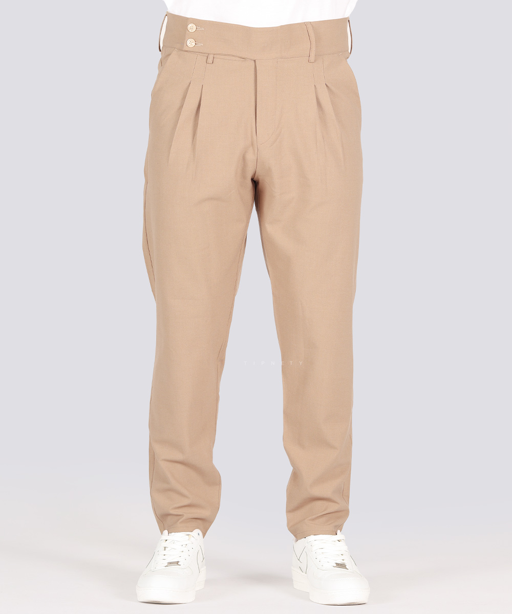         روشن       کرم مشکی سبز کرم روشن شکلاتی ذغالی شلوار پارچه ای فیت 0480  - تصویر 13