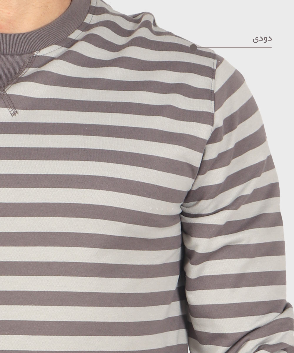                         مشکی دودی آبی پاییزه تیشرت 1746  - تصویر 7