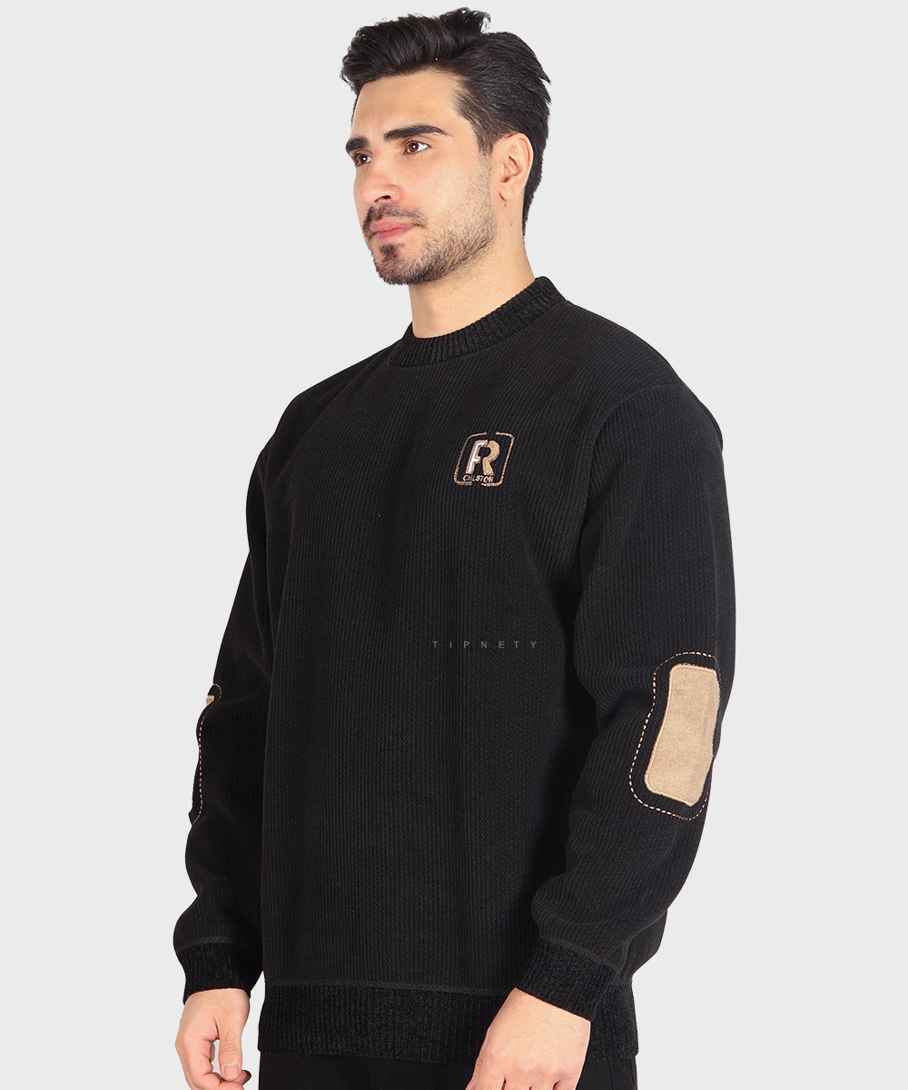 مشکی عسلی شیری پاییزه پلیور 7126  - تصویر 8