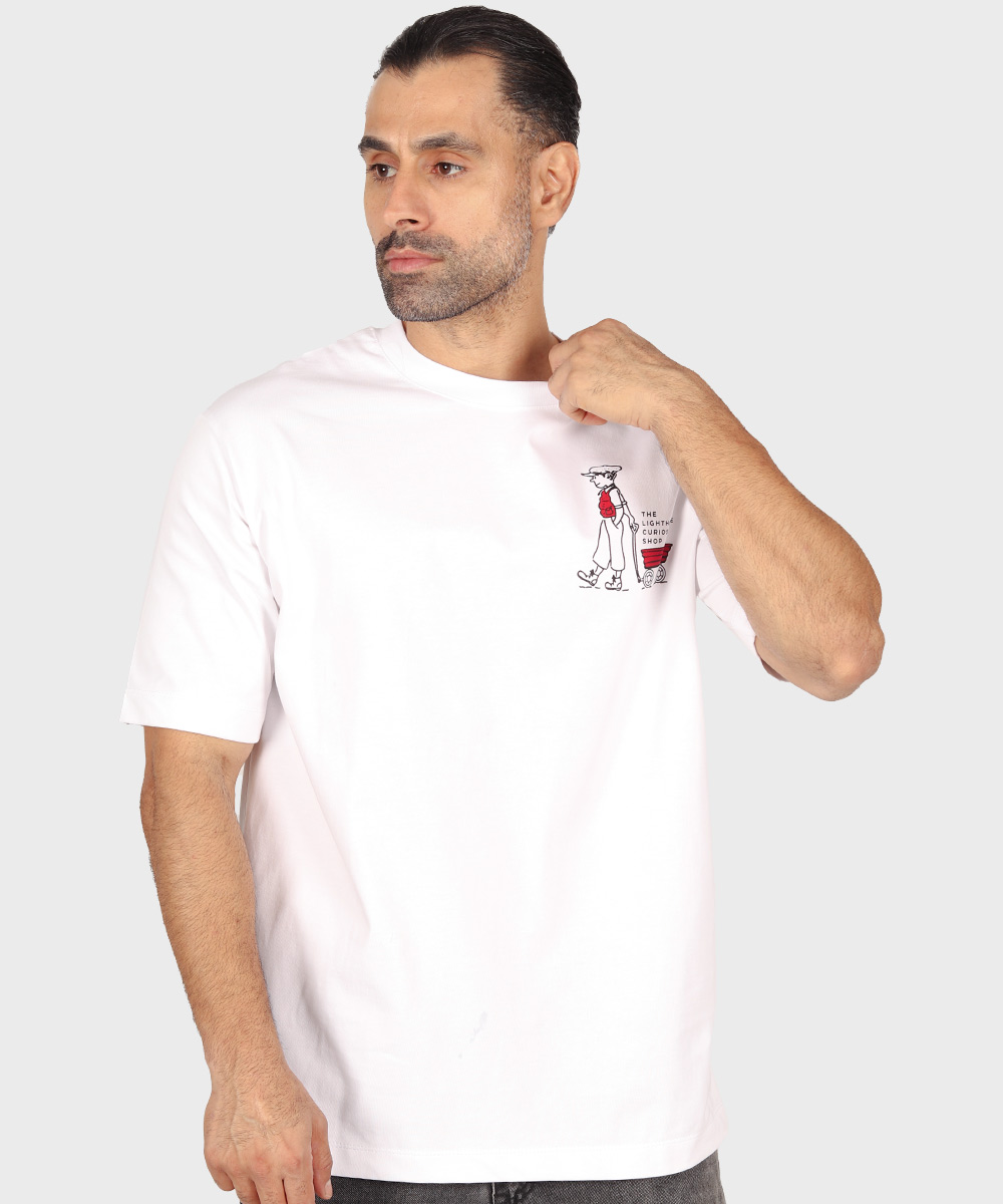                                 سفید خاکی صدری تیشرت لش 1725  - تصویر 20