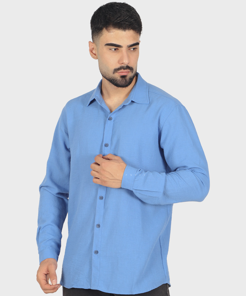                                           آبی خاکی قهوه ای شیری سبز مشکی پیراهن لش 4409  - تصویر 15