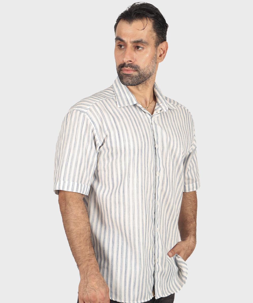         زیتونی پیراهن آستین کوتاه فیت 4040  - تصویر 13