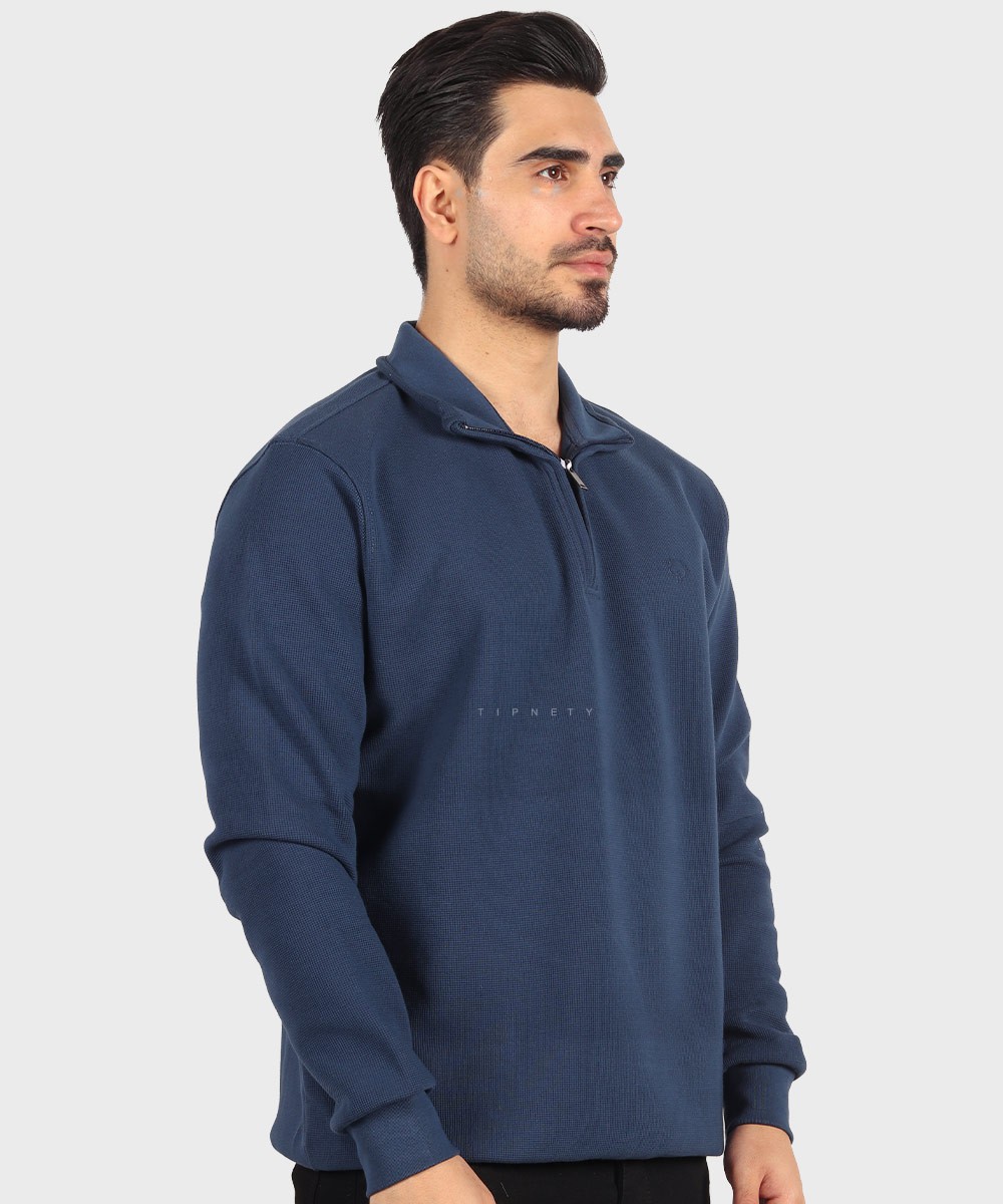                 قهوه ای نفتی آبی روشن مشکی شکلاتی کرم صدری پاییزه پلیور 8016  - تصویر 15