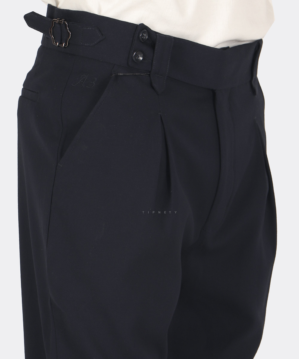                 نفتی طوسی مشکی کرم سورمه ای شلوار پارچه ای مام استایل 0925  - تصویر 13