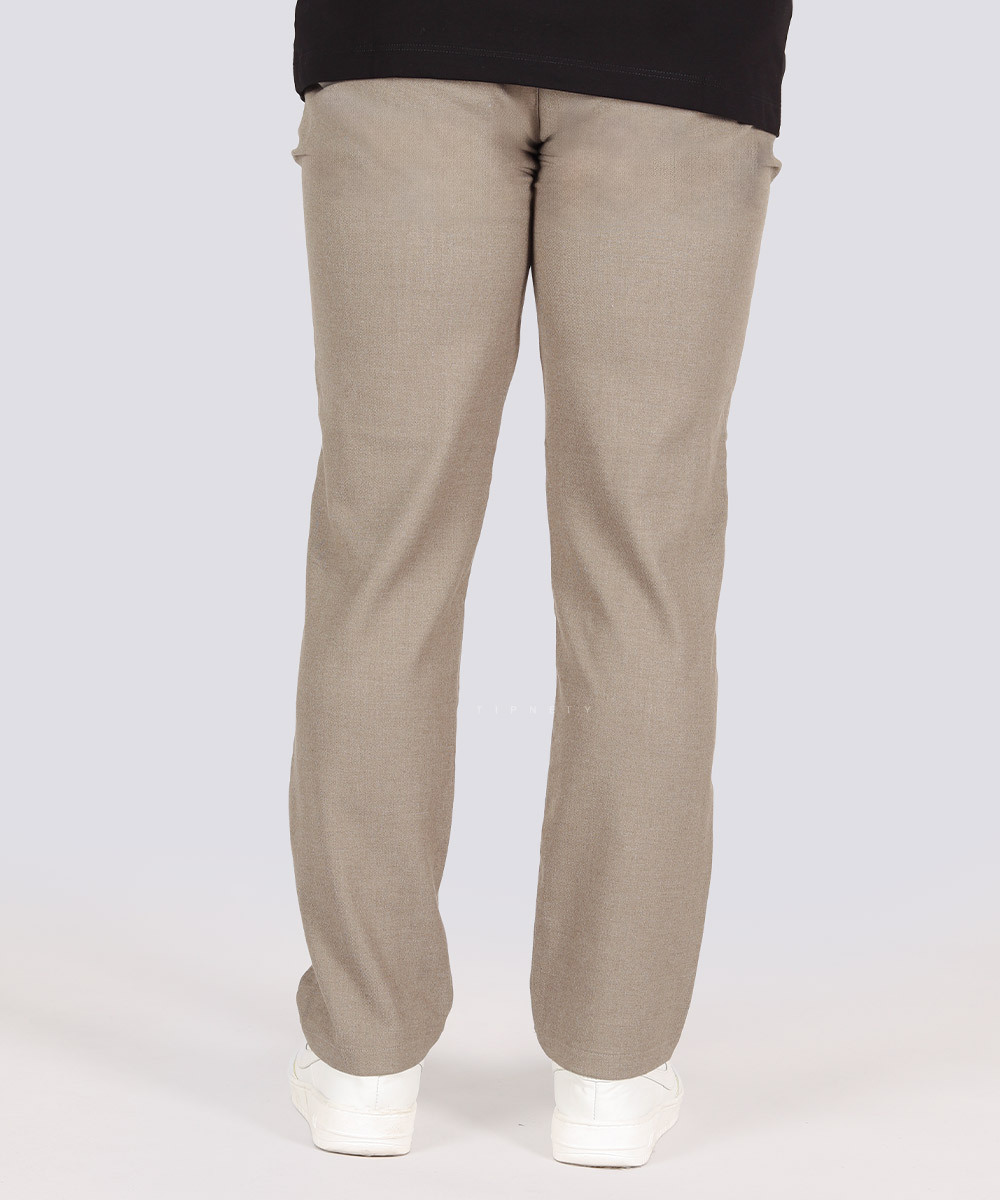                                     ذغالی کرم تیره صدری زیتونی طوسی تیره شلوار پارچه ای اسلش 0140  - تصویر 17