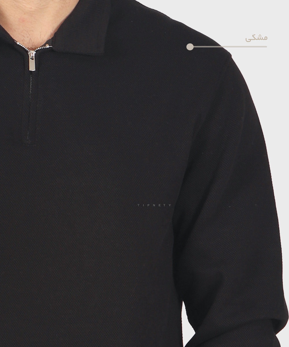                                           سورمه ای کرم شیری نوک مدادی طوسی تیره مشکی پاییزه تیشرت 4220  - تصویر 10