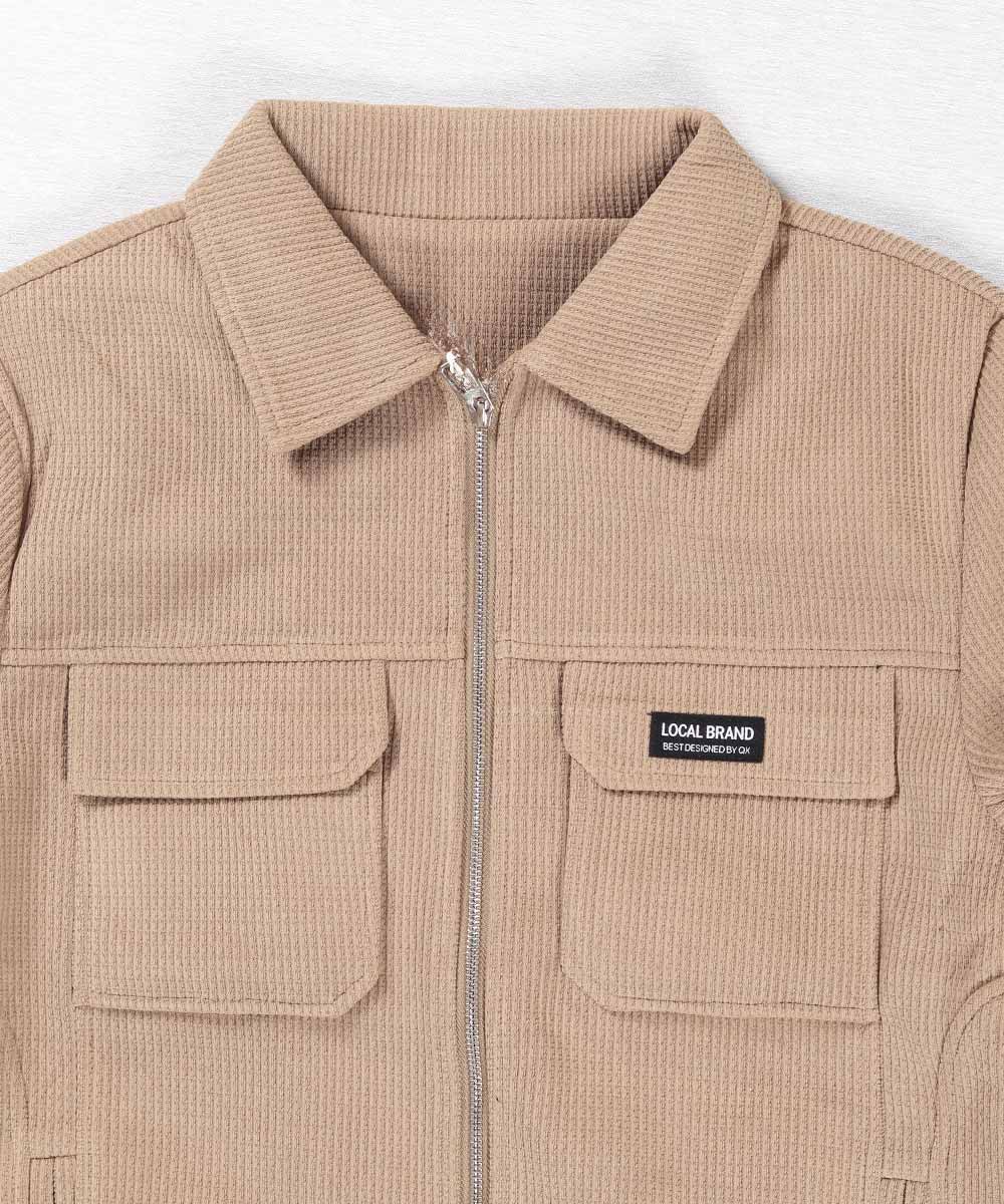         خاکی صدری مشکی زمستانه کت کتان 2602  - تصویر 15