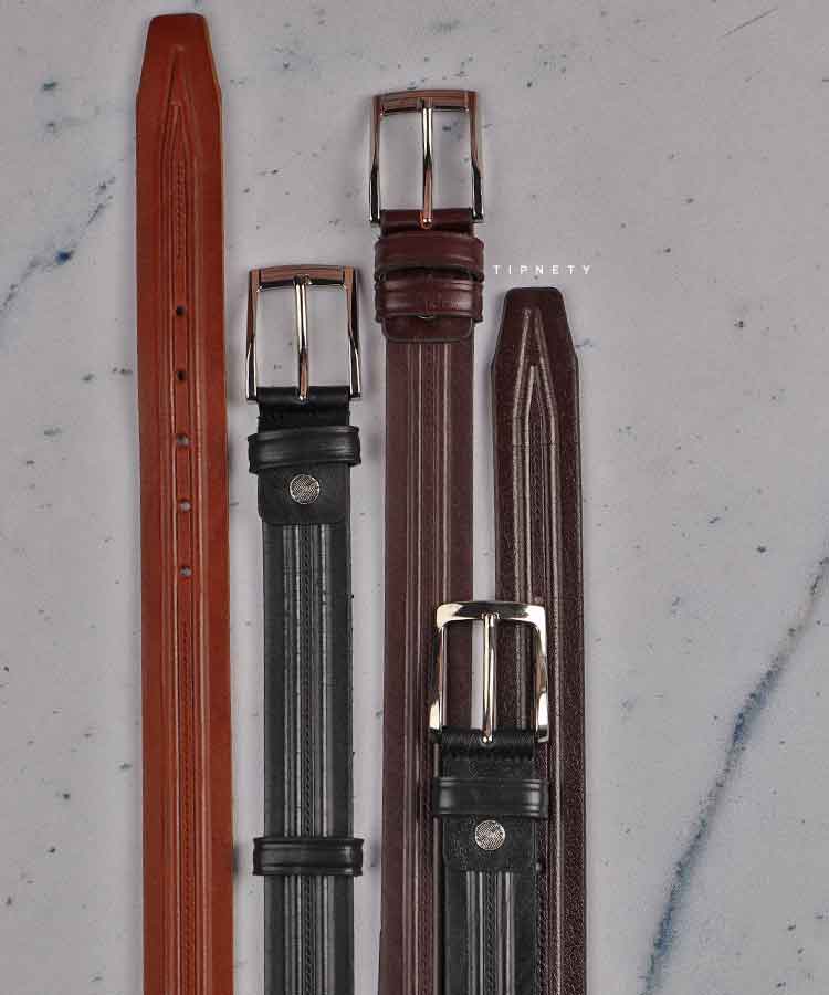           قهوه ای عسلی مشکی کمربند مجلسی 3204  - تصویر 3