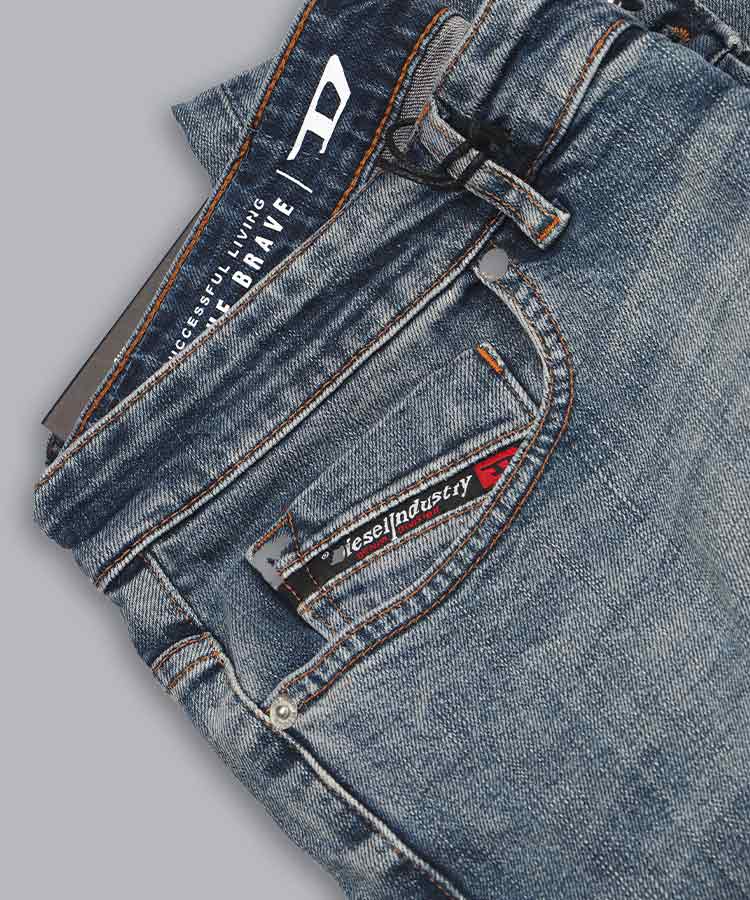 شلوار جین اسلیم مردانه تینت 0155