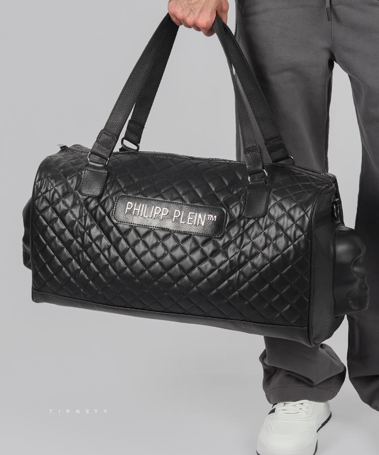 ساک ورزشی مشکی طرح جمجمه 4480