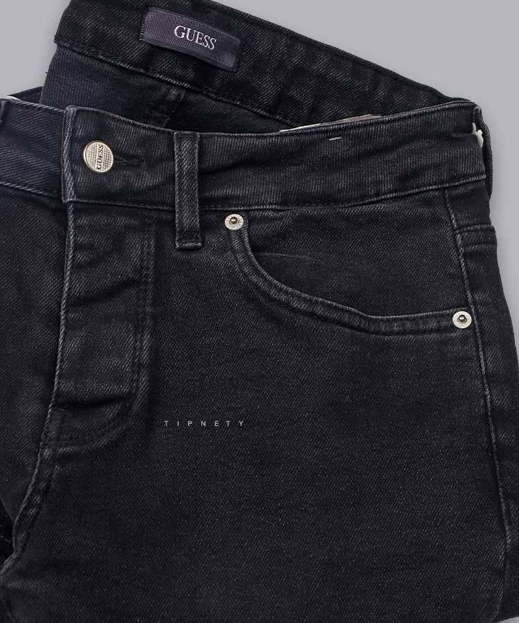                                         مشکی ذغالی تینت سورمه ای شلوار جین اسکینی 3819  - تصویر 8