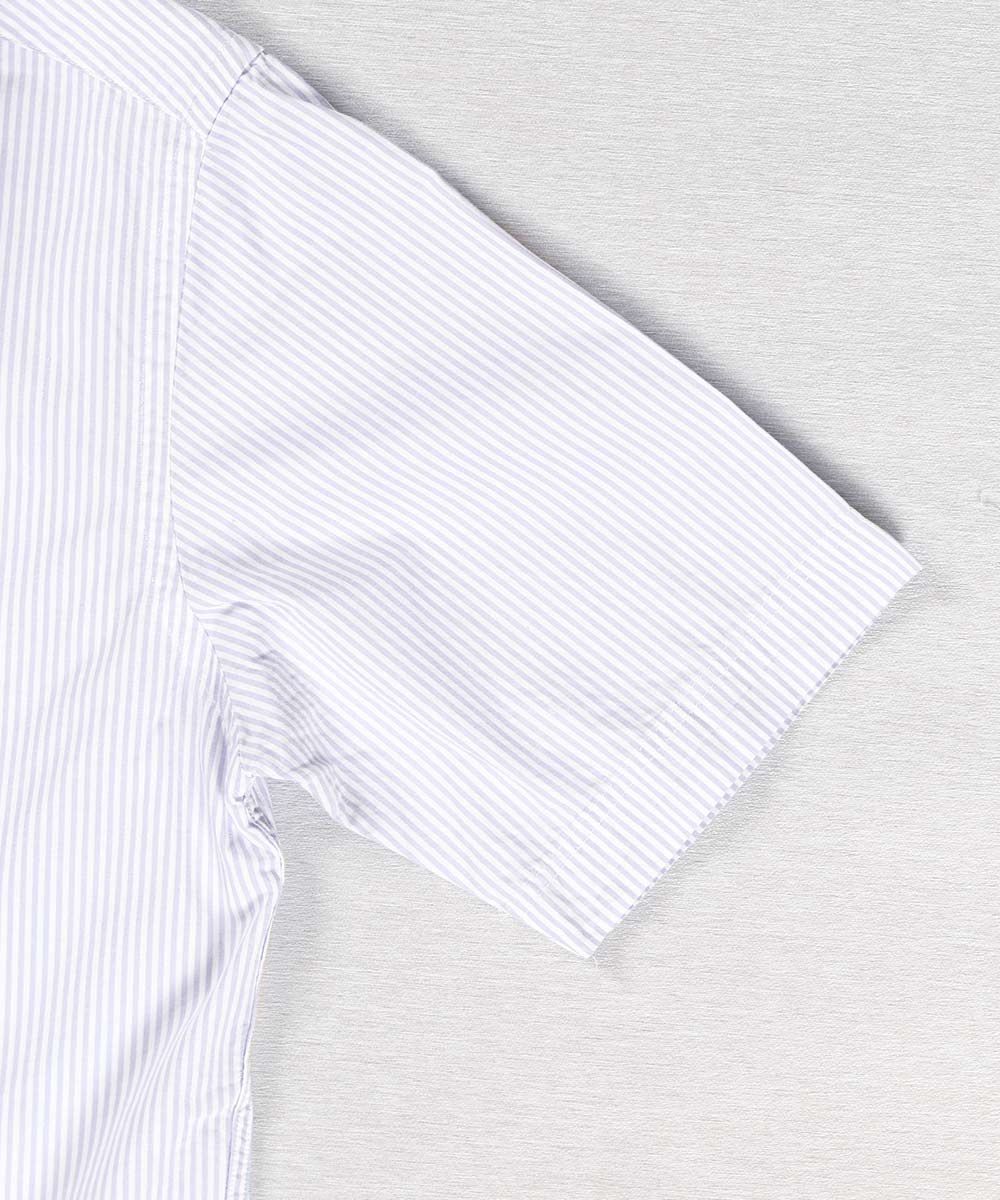             آبی روشن پیراهن آستین کوتاه کلاسیک 1402  - تصویر 5