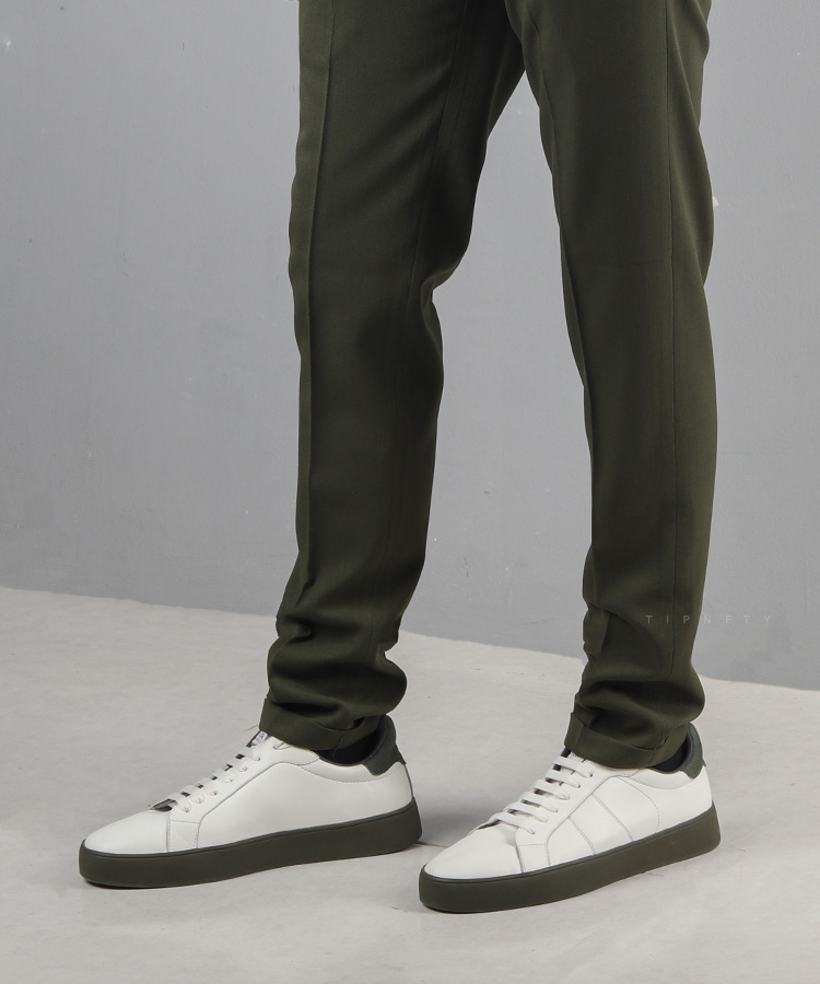 کفش ونس سفید مردانه لژ سبز 2750