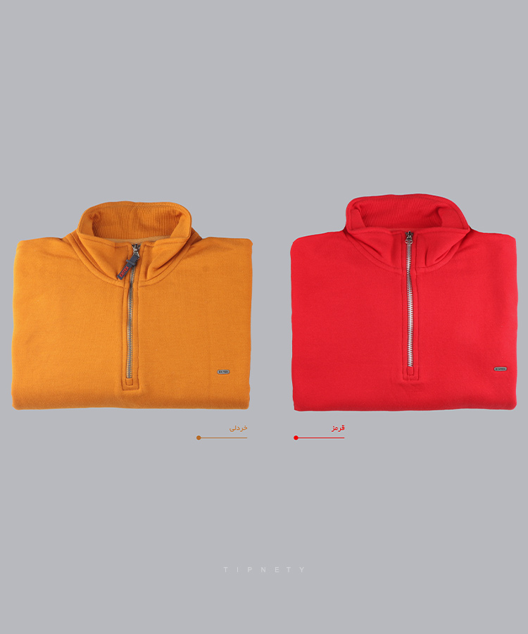                                                                                                                                                                                                                                                                                                                                                                                                                                                                                                                                                                                                     سورمه ای مشکی قرمز طوسی سبز آبی ملانژ خردلی فرمی پاییزه پلیور 0444  - تصویر 16