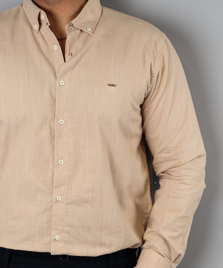                                                                                                                                                                                                                             سبز صدری نوک مدادی دارچینی سفید قهوه ای پسته ای آبی روشن کرم پیراهن آستین بلند فیت 5107  - تصویر 4