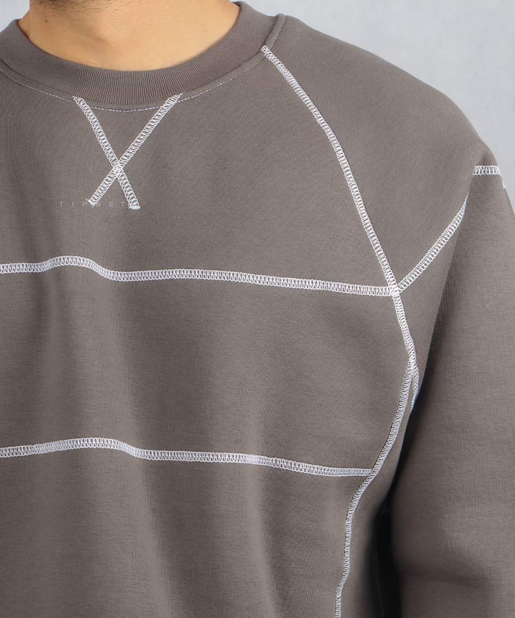                                                                                                 سفید دودی پاییزه پلیور 3498  - تصویر 5