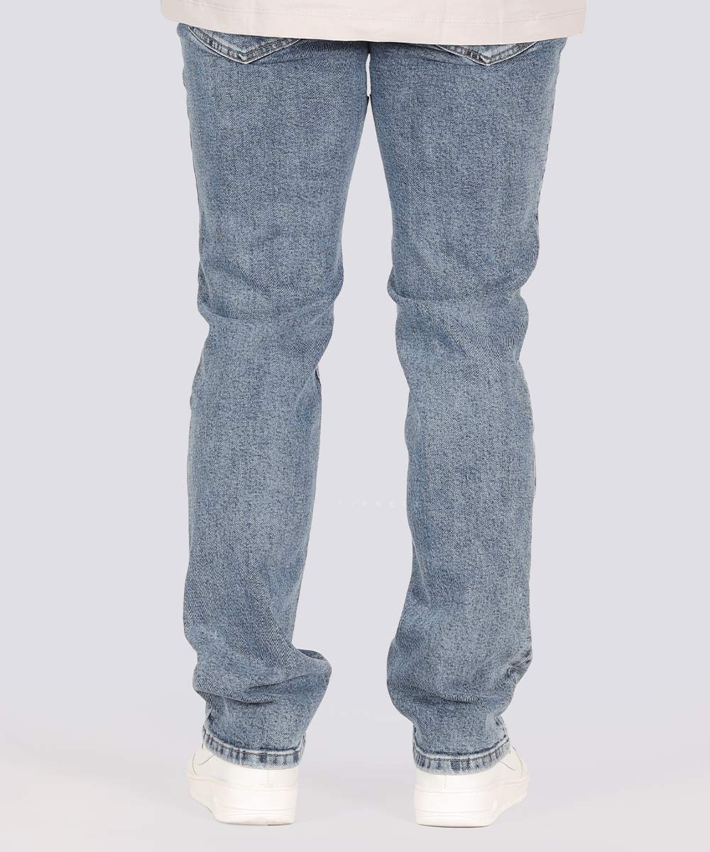       یخی         یخی   مشکی آبی آبی یخی شلوار جین رگولار 3887  - تصویر 9