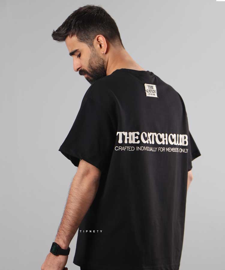 تیشرت لش مشکی و سفید برند Catch کد 0972
