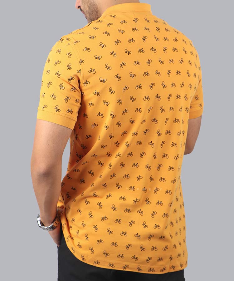                                                                                                                                                                         سورمه ای طوسی تیره فرمی خردلی مشکی تیشرت یقه دار 1551  - تصویر 11