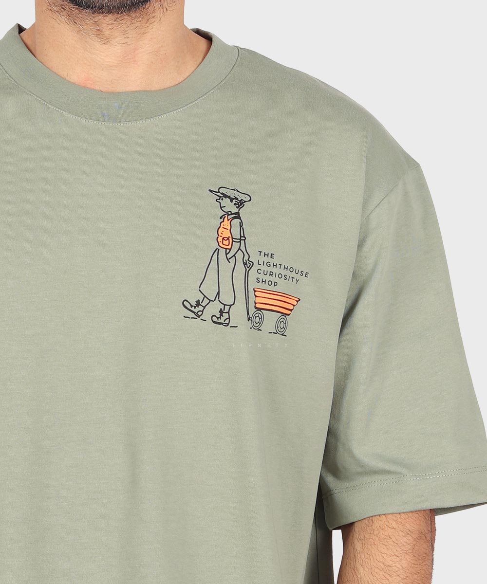         سفید خاکی صدری تیشرت لش 1725  - تصویر 8