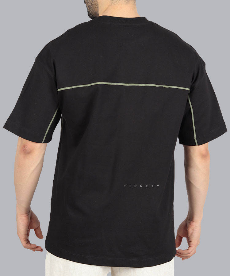                                     سفید سبز تیشرت لش 1455  - تصویر 6