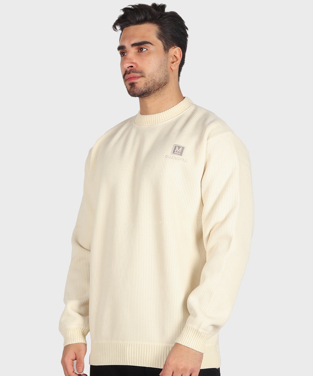 مشکی عسلی شیری پاییزه پلیور 7135  - تصویر 9