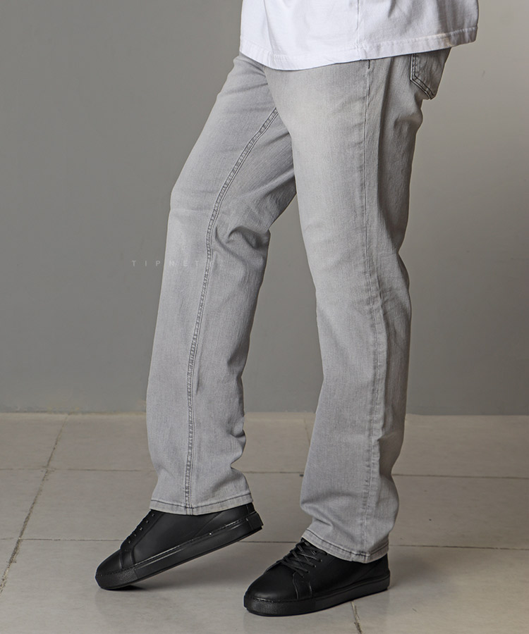                                                         مشکی سورمه ای طوسی روشن شلوار جین رگولار 3559  - تصویر 3