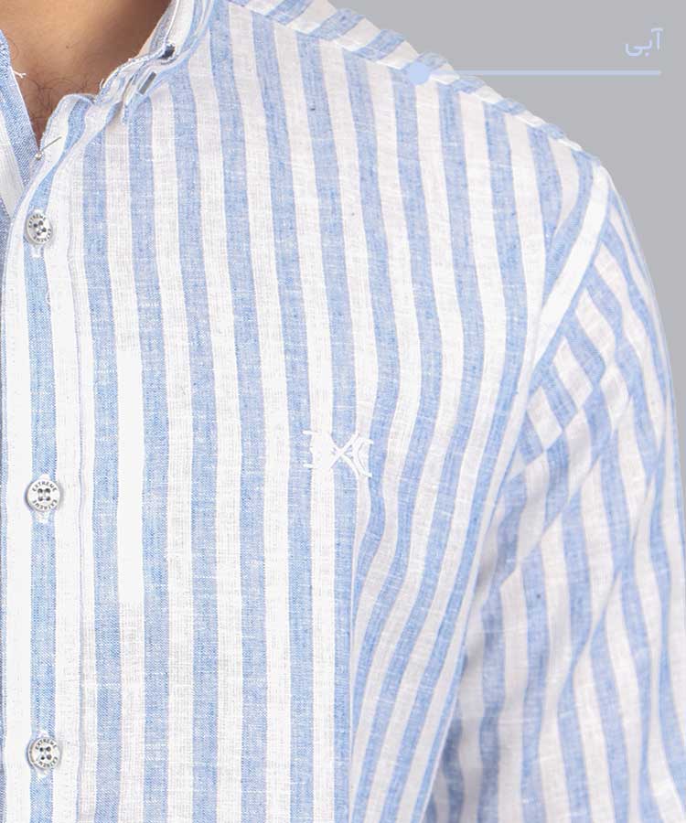                                                                                                                               سورمه ای سبز زرشکی طوسی کرم آبی پیراهن آستین بلند فیت 0223  - تصویر 4