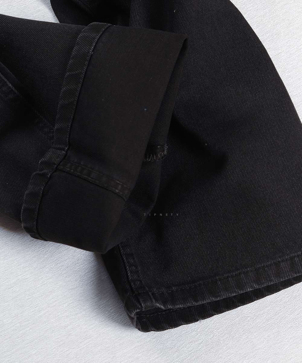     ذغالی شلوار جین بگ استایل 0116  - تصویر 6