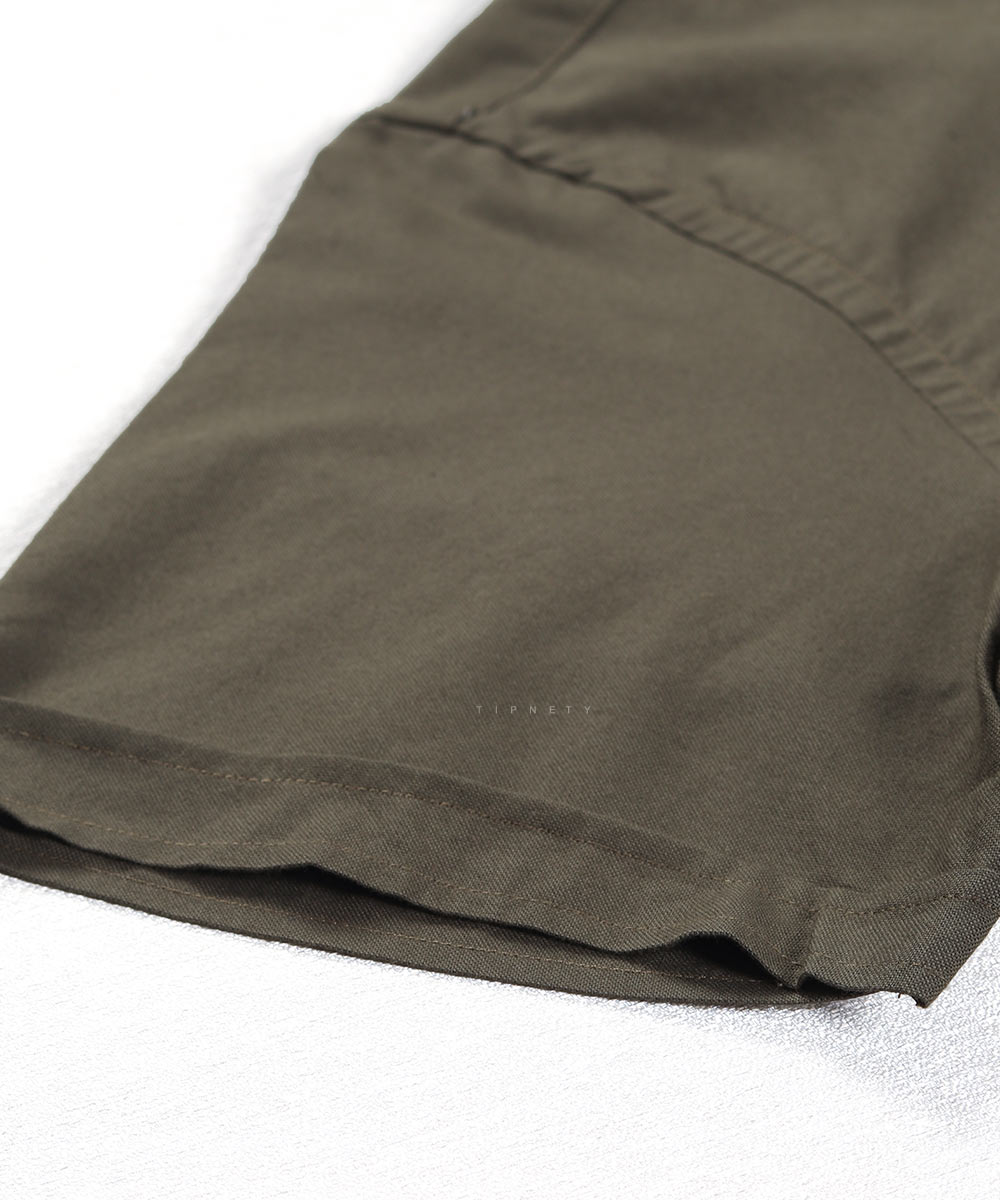 لجنی یشمی سفید پیراهن آستین کوتاه فیت 5379  - تصویر 16