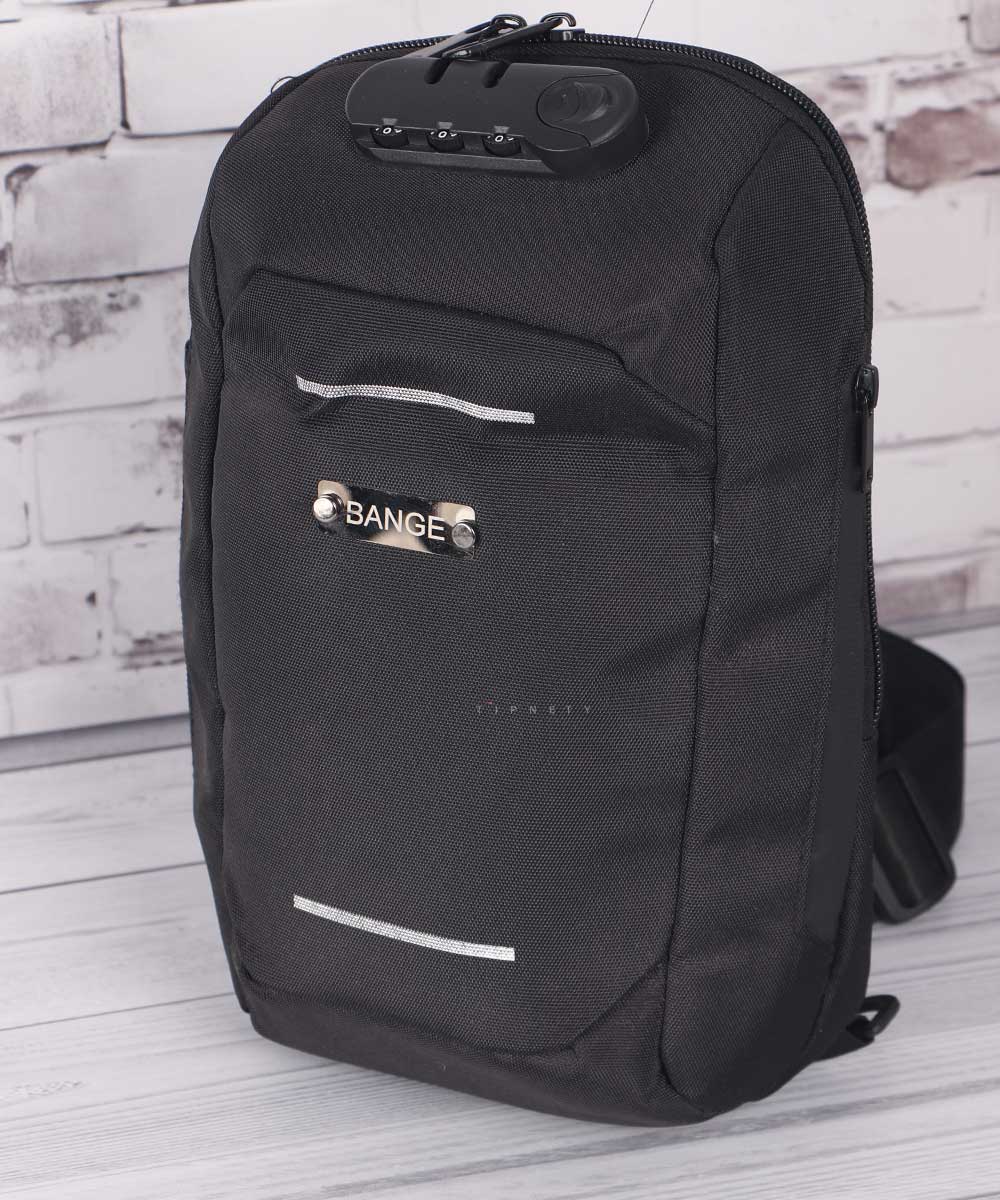 کیف بادی بگ مشکی رمز دار Bange کد 1956