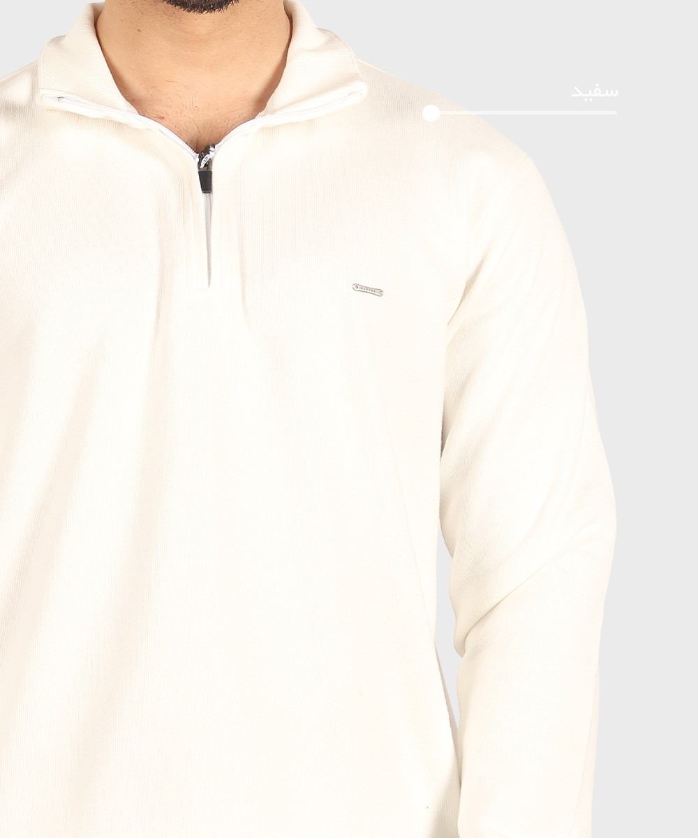   تیره               تیره صدری سبز لجنی سفید کرم پاییزه پلیور 0642  - تصویر 9