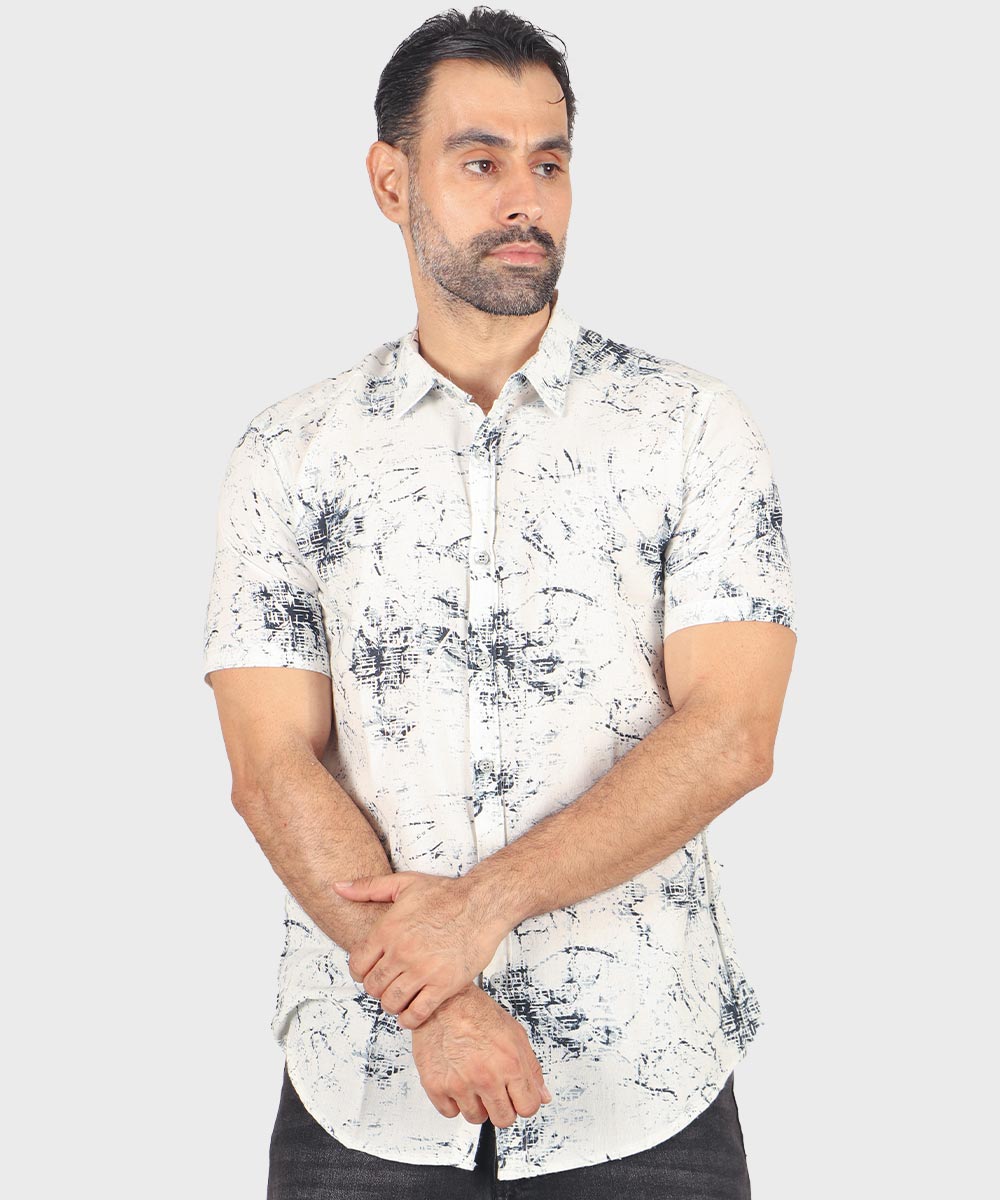     سورمه ای پیراهن آستین کوتاه فیت 0955  - تصویر 5