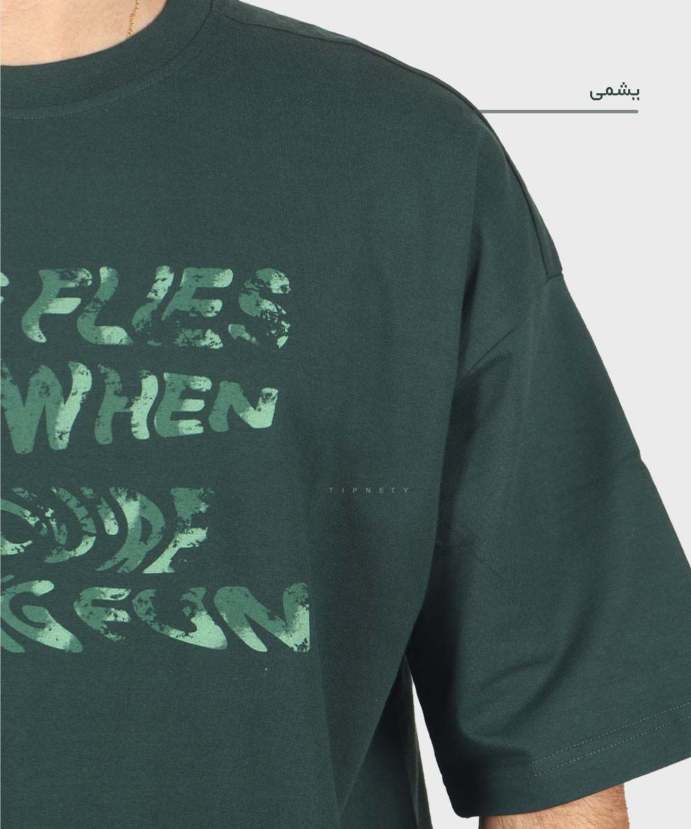                                     خاکی مشکی صورتی یشمی سفید تیشرت لش 1728  - تصویر 9