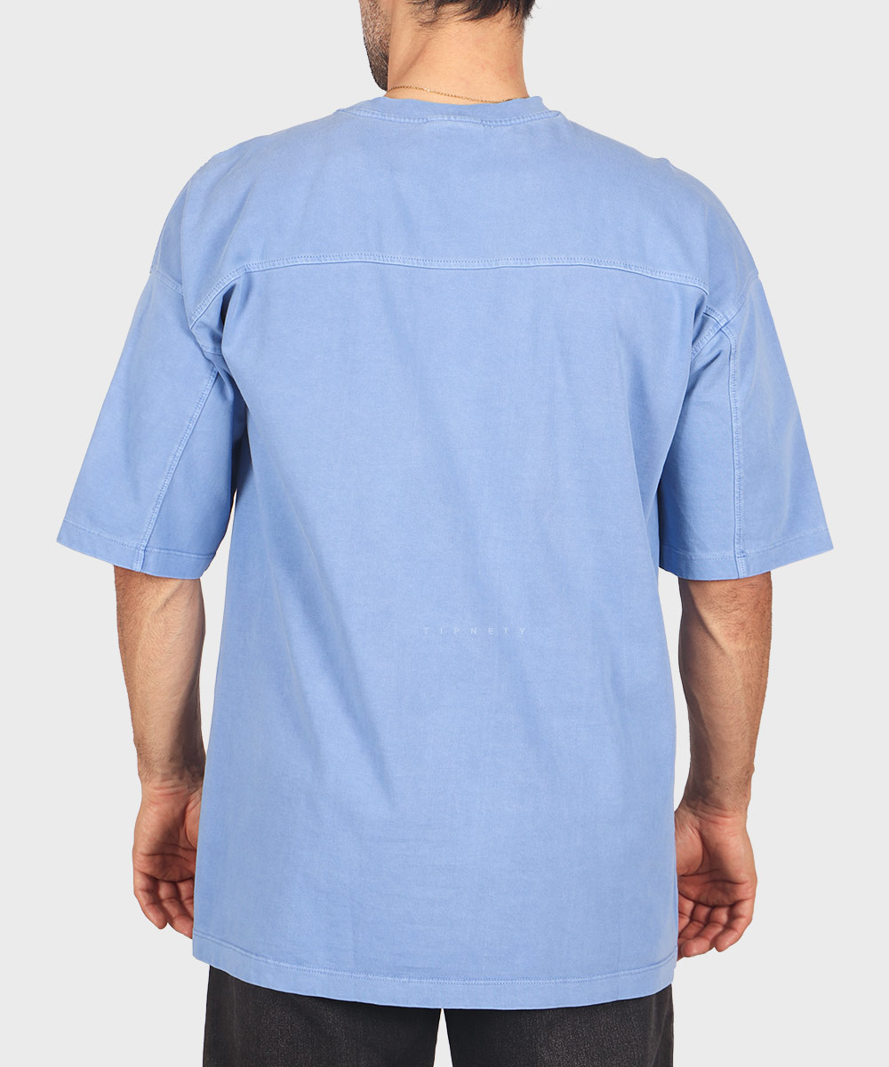             نفتی دودی شکلاتی لجنی آبی تیشرت لش 1761  - تصویر 11