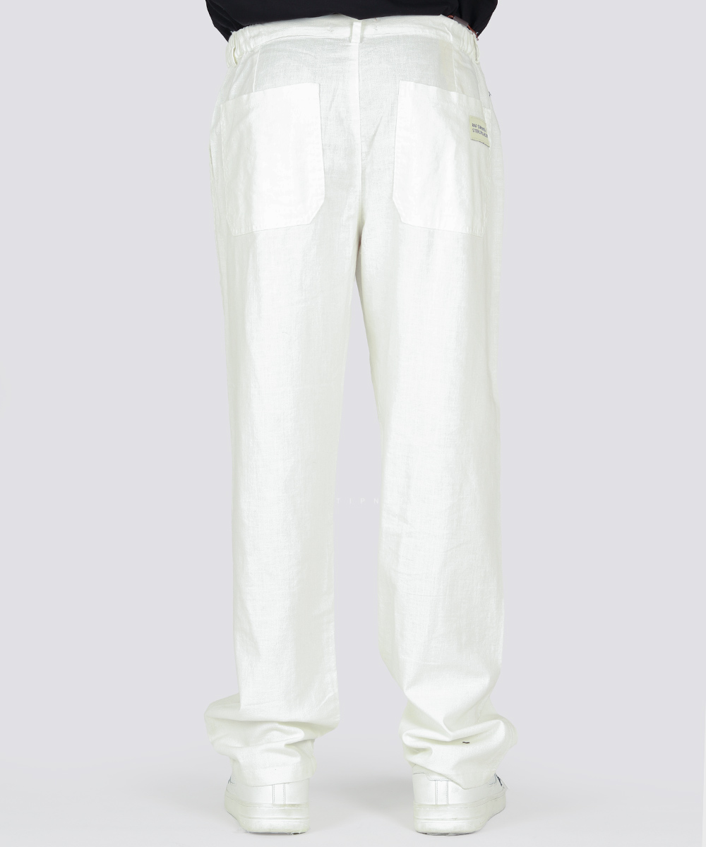                                           مشکی طوسی روشن شیری کرم صدری خاکی شلوار پارچه ای لینن 0260  - تصویر 13