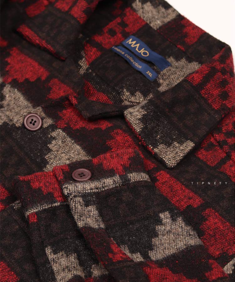 پیراهن مردانه پشمی پاییزه 2031