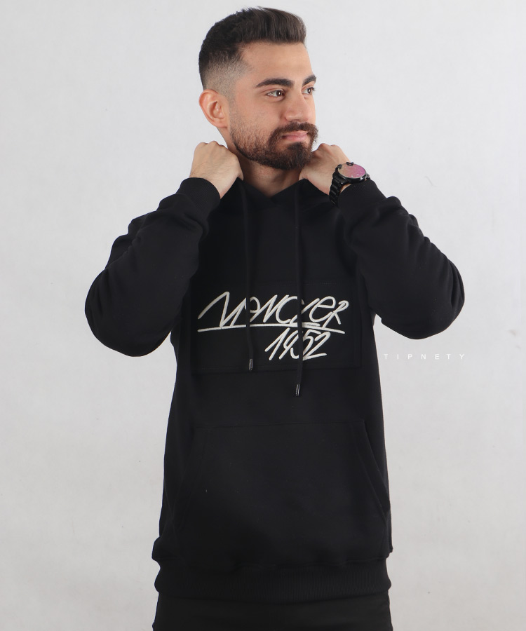                                                                 شیری مشکی زیتونی پاییزه هودی 1257  - تصویر 3