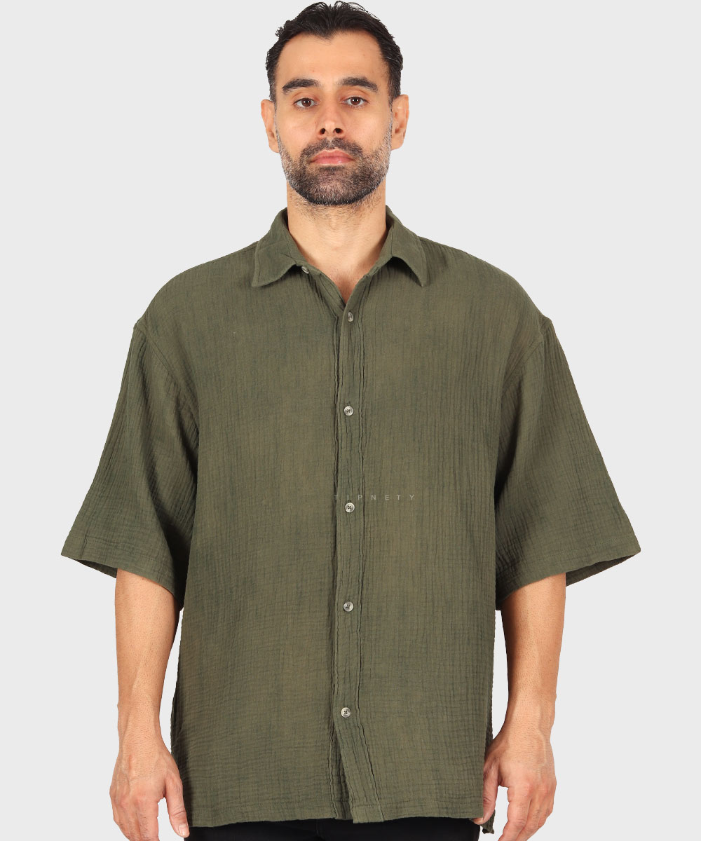                                     کرم خاکی آبی روشن سورمه ای قهوه ای مشکی لجنی پیراهن لش 2683  - تصویر 8