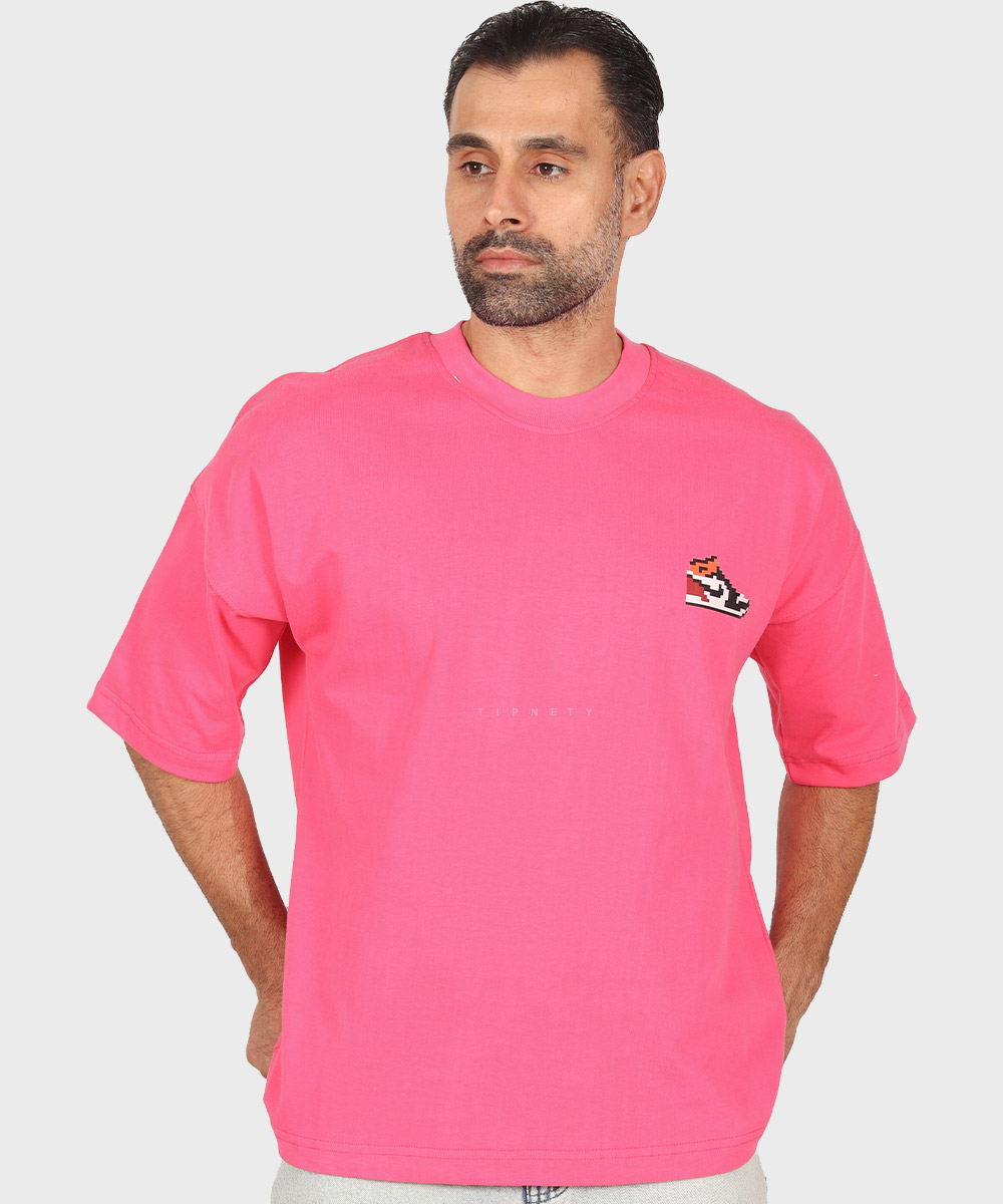 صورتی آبی روشن خاکی سفید تیشرت لش 6210  - تصویر 21