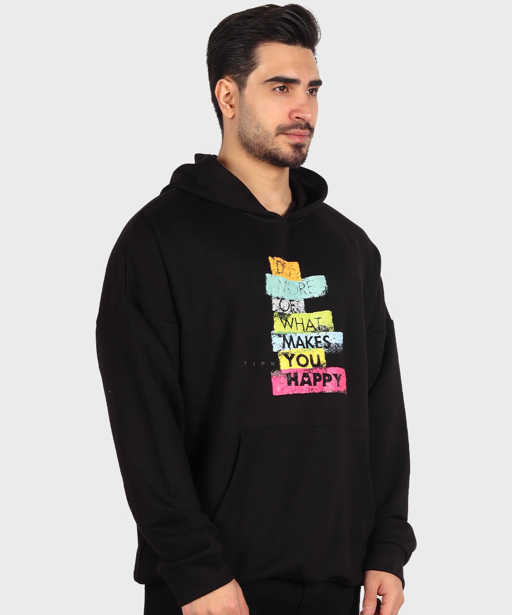           مشکی سورمه ای پاییزه هودی 1458  - تصویر 4