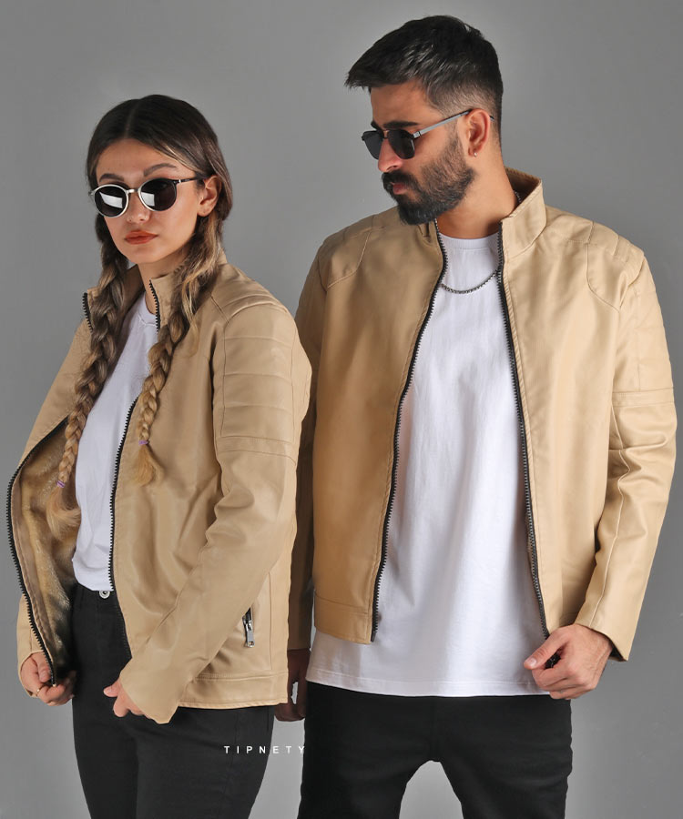 کت چرم اسپرت 6524