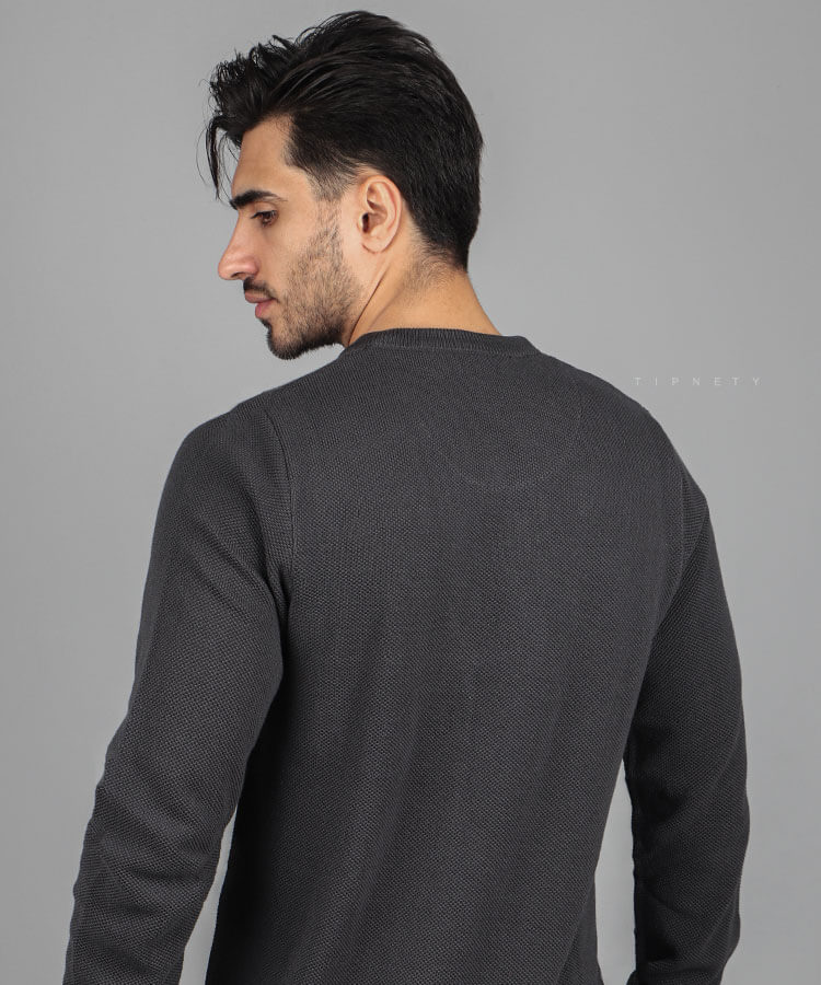                                                                                                         مشکی سورمه ای نوک مدادی پاییزه پلیور 1401  - تصویر 6