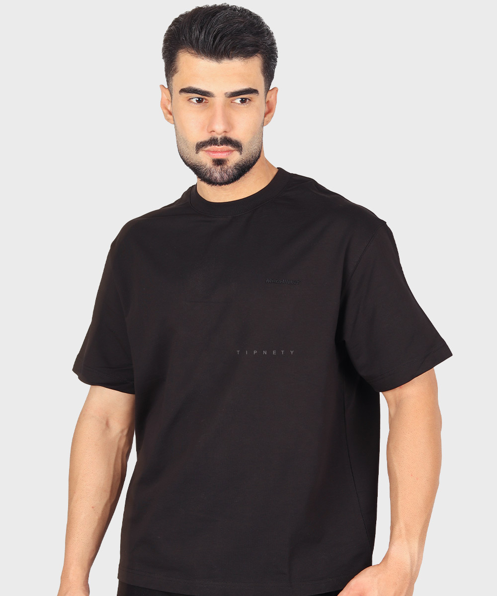                 مشکی تیشرت بیسیک 1782  - تصویر 4