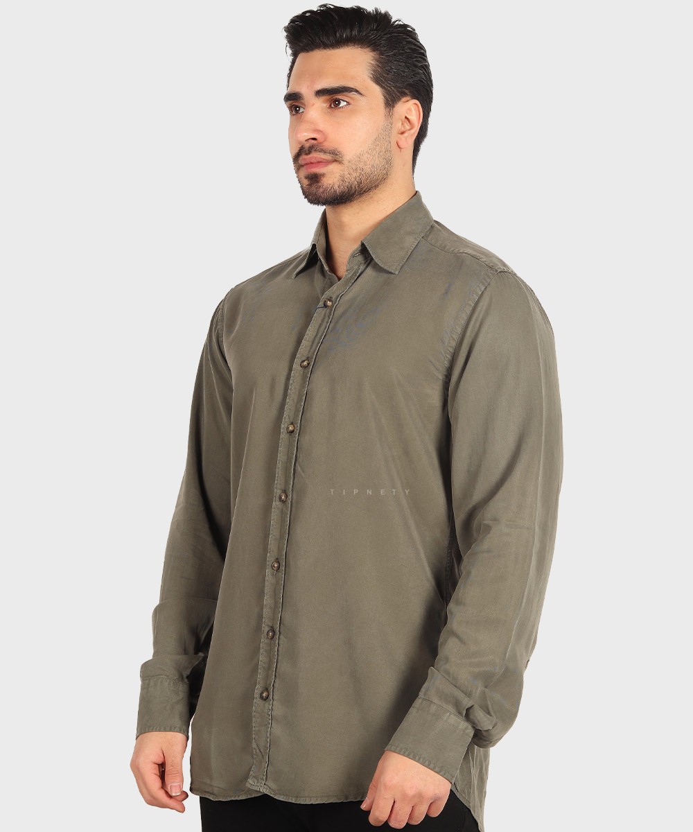     روشن               آبی آبی روشن سورمه ای نسکافه ای لجنی مشکی نفتی سفید پیراهن لش 1700  - تصویر 10