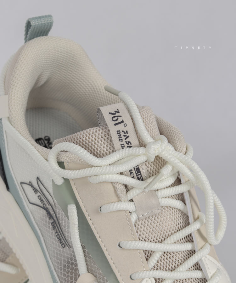                                           مشکی کرم کفش روزمره (کتانی) 6619  - تصویر 8