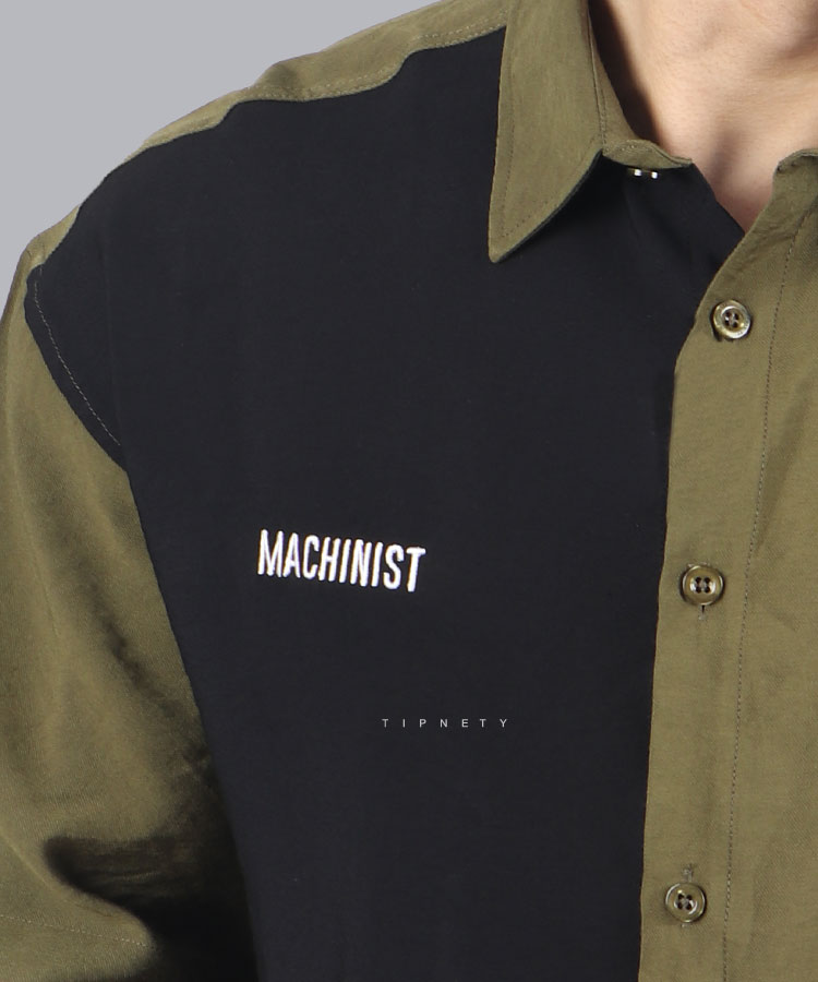                                                             سورمه ای زیتونی سفید پیراهن لش 0613  - تصویر 7