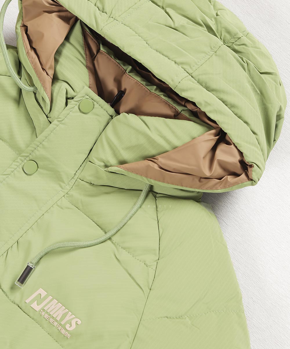                               یاسی تیره خاکی مشکی شیری زمستانه کاپشن 0305  - تصویر 8