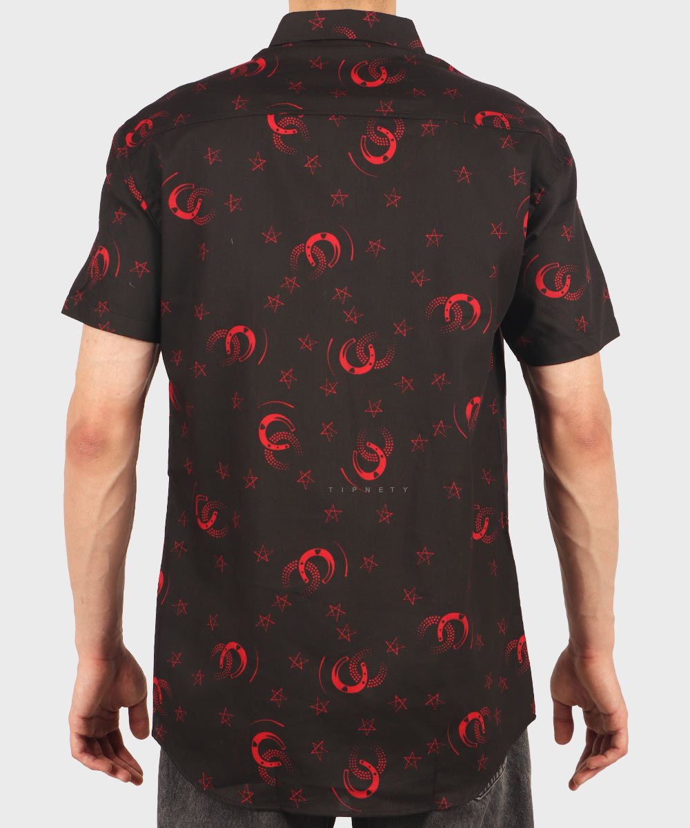       مشکی سورمه ای پیراهن آستین کوتاه فیت 1019  - تصویر 5